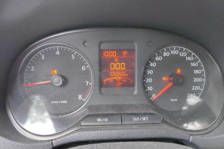 Used Volkswagen Polo 2011 1.6L Automatic ZhiShang Version Instrument Cluster