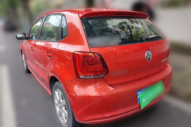 Used Volkswagen Polo 2011 1.6L Automatic ZhiShang Version Rear Left 45 Deg