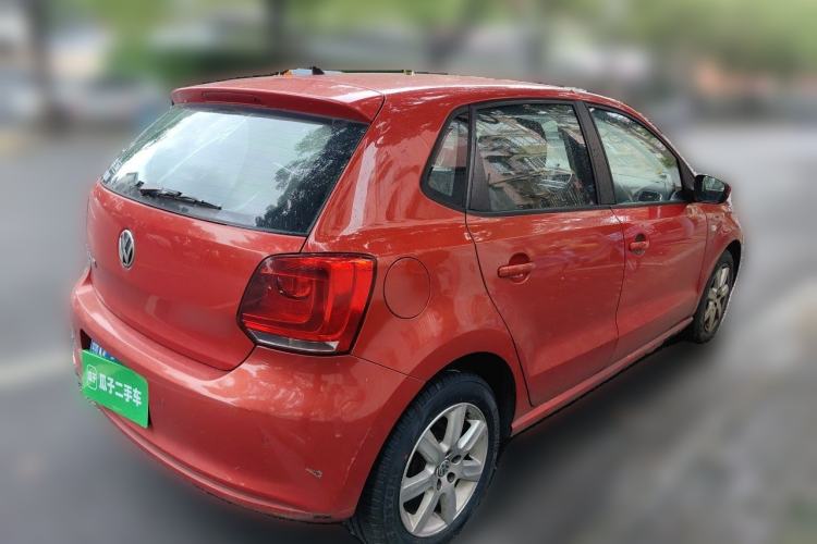 Used Volkswagen Polo 2011 1.6L Automatic ZhiShang Version Rear Right 45 Deg