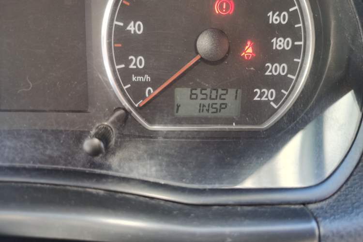 Used Volkswagen Polo 2011 Jingqu 1.4L Manual Shishang Edition Odometer Close Up