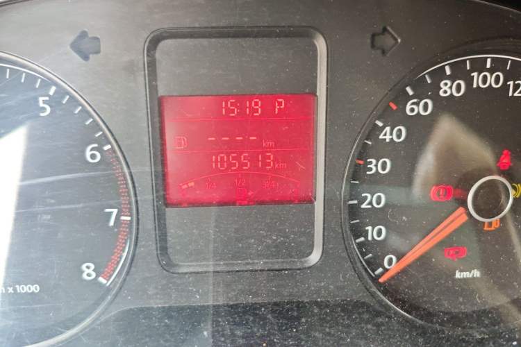 Used Volkswagen Polo 2011 1.4L Automatic ZhiCool Edition Odometer Close Up