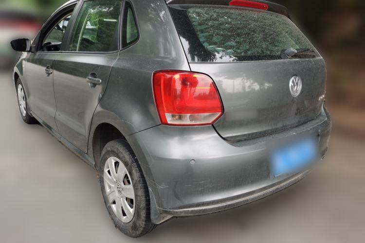Used Volkswagen Polo 2011 1.4L Manual ZhiLe Edition Rear Left 45 Deg