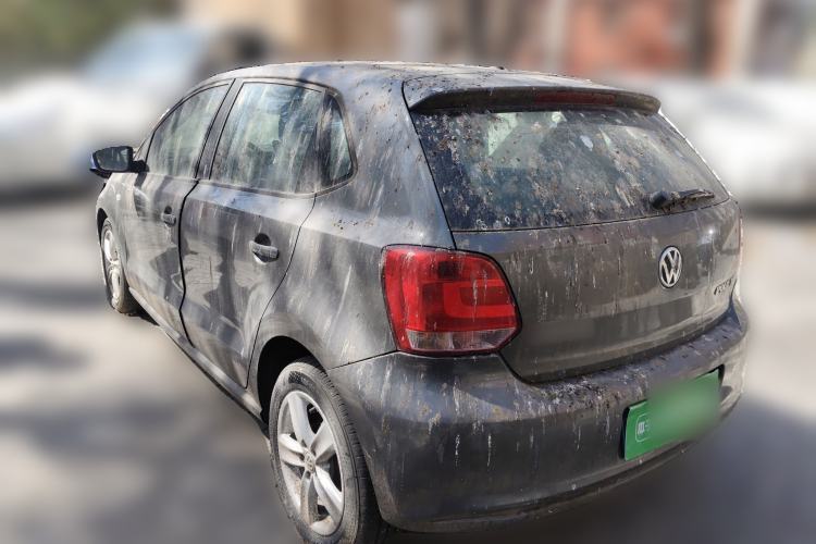 Used Volkswagen Polo 2011 1.6L Manual ZhiShang Edition Rear Left 45 Deg