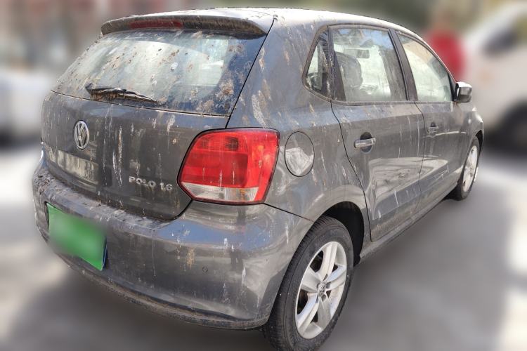 Used Volkswagen Polo 2011 1.6L Manual ZhiShang Edition Rear Right 45 Deg