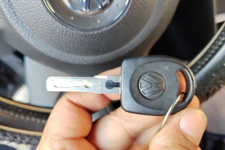 Used Volkswagen Polo 2011 1.6L Manual ZhiShang Edition Vehicle Key