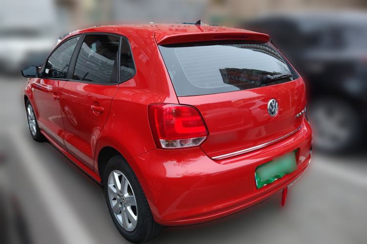 Used Volkswagen Polo 2011 1.6L Automatic ZhiKu Edition Rear Left 45 Deg