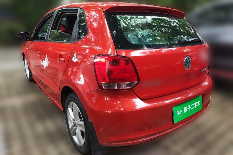 Used Volkswagen Polo 2011 1.6L Manual ZhiShang Edition Rear Left 45 Deg
