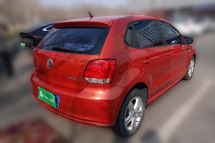 Used Volkswagen Polo 2011 1.6L Automatic ZhiShang Version Rear Right 45 Deg