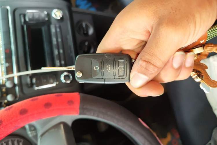 Used Volkswagen Polo 2011 1.6L Manual ZhiShang Edition Vehicle Key