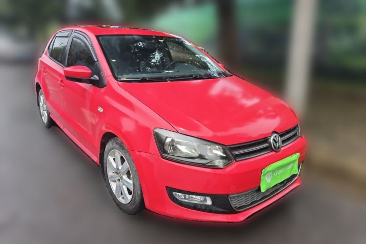 Used Volkswagen Polo 2011 1.4L Automatic ZhiCool Edition Front Right 45 Deg