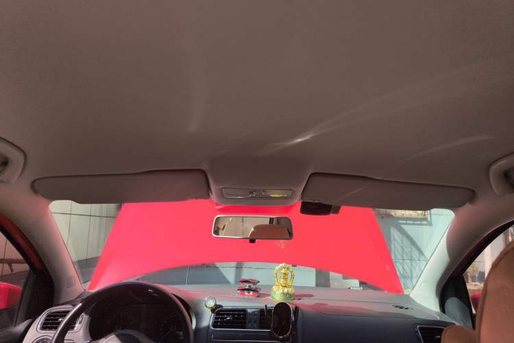 Used Volkswagen Polo 2011 1.6L Manual ZhiShang Edition Headliner