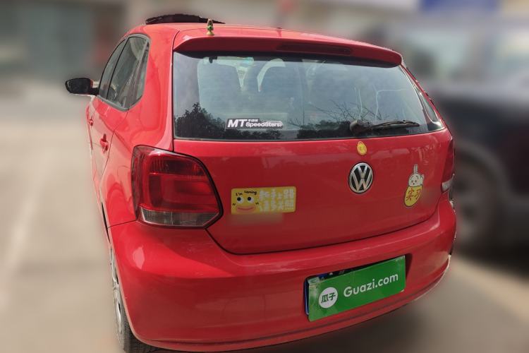 Used Volkswagen Polo 2011 1.4L Manual ZhiLe Edition Rear Left 45 Deg