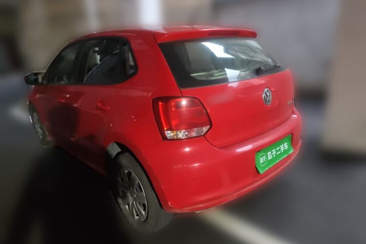 Used Volkswagen Polo 2011 1.4L Manual ZhiLe Edition Rear Left 45 Deg