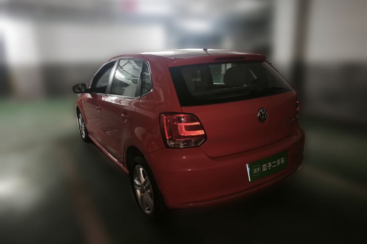 Used Volkswagen Polo 2011 1.6L Automatic ZhiShang Version Rear Left 45 Deg