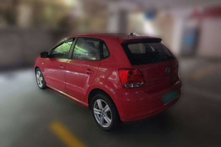 Used Volkswagen Polo 2011 1.4L Automatic ZhiShang Version Rear Left 45 Deg