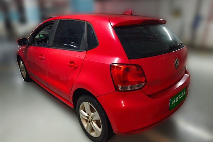 Used Volkswagen Polo 2011 1.6L Manual ZhiShang Edition Rear Left 45 Deg