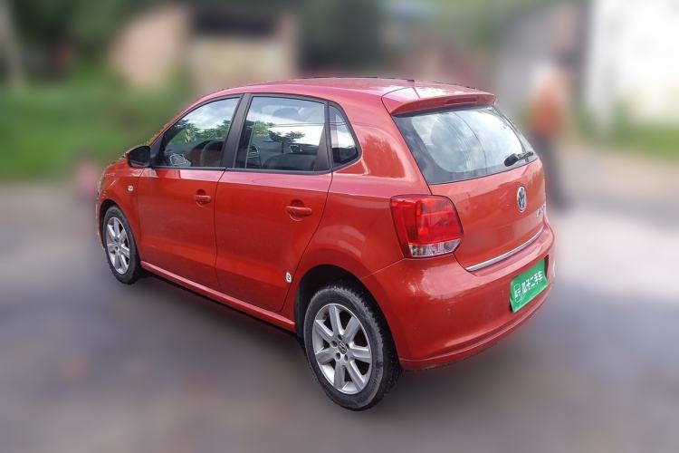 Used Volkswagen Polo 2011 1.6L Automatic ZhiKu Edition Rear Left 45 Deg