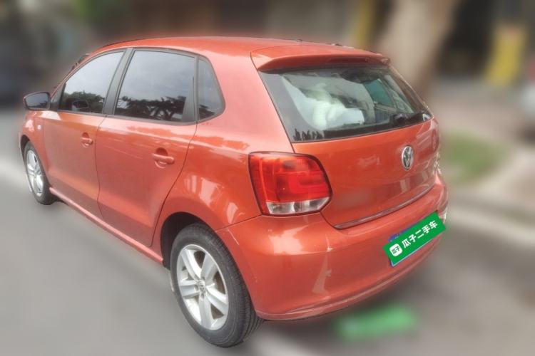 Used Volkswagen Polo 2011 1.4L Automatic ZhiShang Version Rear Left 45 Deg