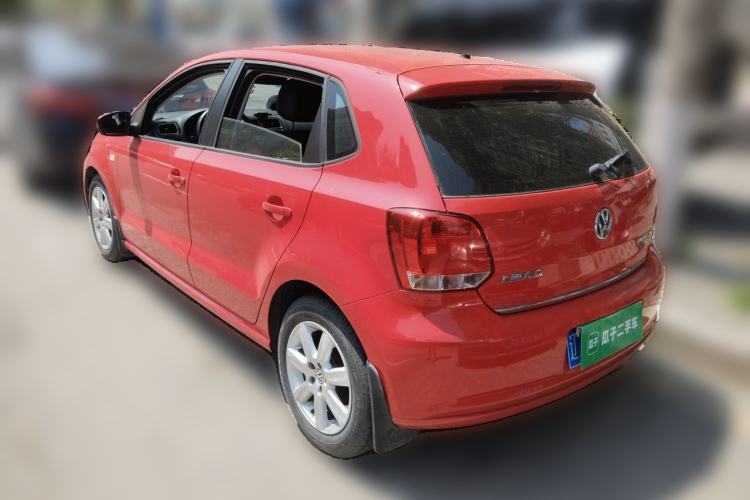 Used Volkswagen Polo 2011 1.6L Automatic ZhiKu Edition Rear Left 45 Deg
