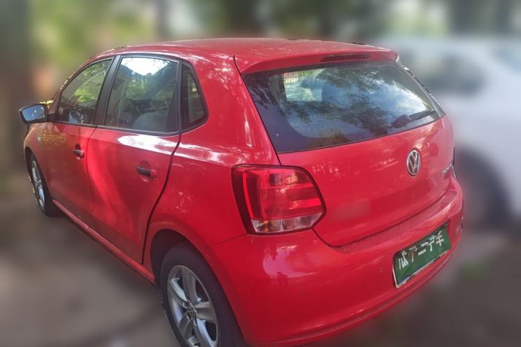 Used Volkswagen Polo 2011 1.6L Manual ZhiShang Edition Rear Left 45 Deg