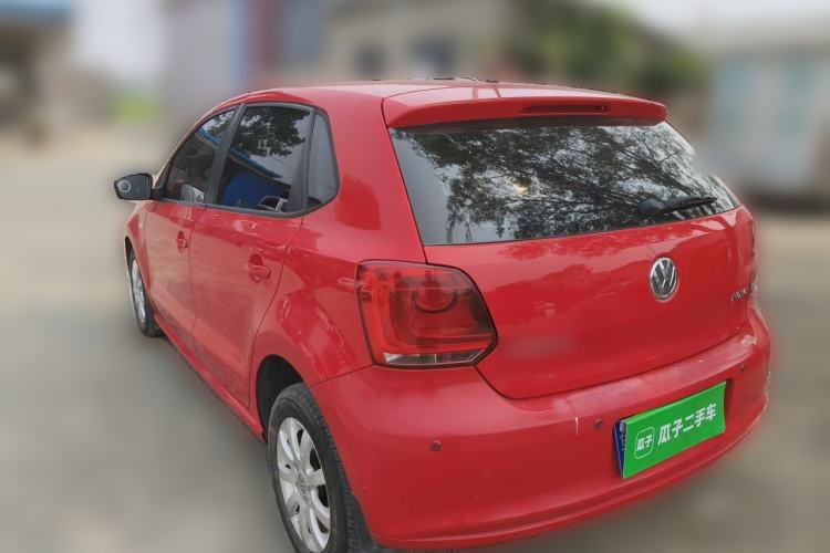 Used Volkswagen Polo 2011 1.4L Manual ZhiLe Edition Rear Left 45 Deg
