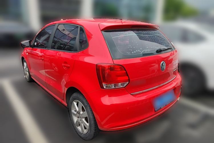 Used Volkswagen Polo 2011 1.6L Automatic ZhiKu Edition Rear Left 45 Deg