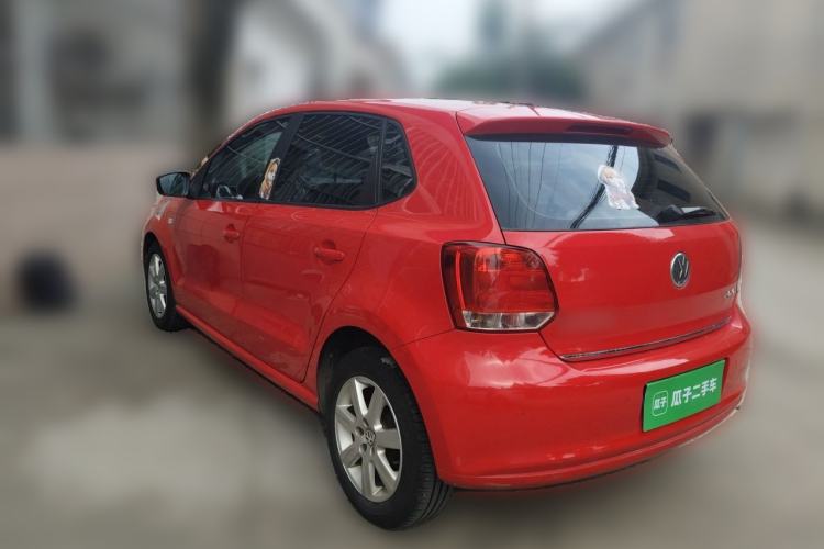 Used Volkswagen Polo 2011 1.6L Automatic ZhiShang Version Rear Left 45 Deg
