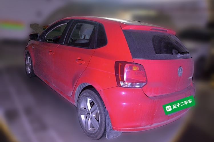 Used Volkswagen Polo 2011 1.6L Automatic ZhiShang Version Rear Left 45 Deg