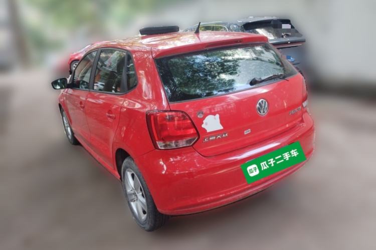 Used Volkswagen Polo 2011 1.6L Automatic ZhiShang Version Rear Left 45 Deg