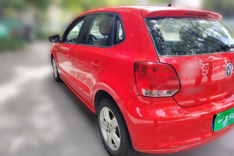 Used Volkswagen Polo 2011 1.6L Automatic ZhiShang Version Rear Left 45 Deg