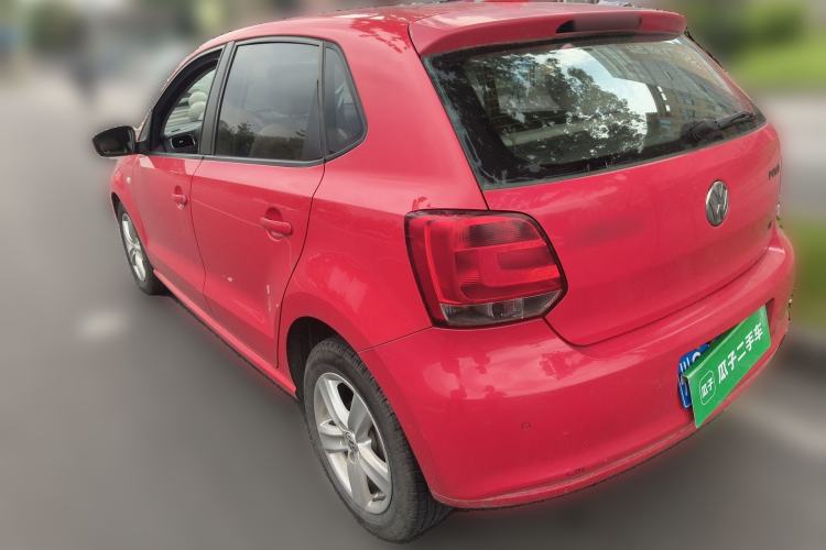 Used Volkswagen Polo 2011 1.6L Automatic ZhiKu Edition Rear Left 45 Deg