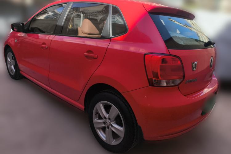 Used Volkswagen Polo 2011 1.6L Manual ZhiShang Edition Rear Left 45 Deg