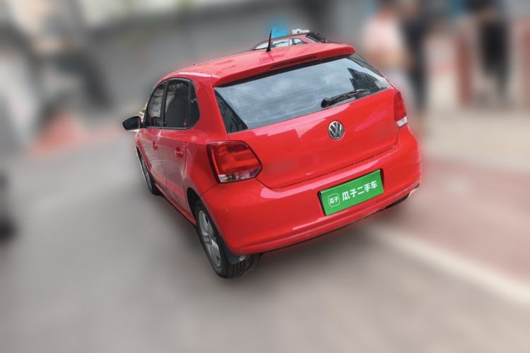 Used Volkswagen Polo 2011 1.6L Manual ZhiShang Edition Rear Left 45 Deg