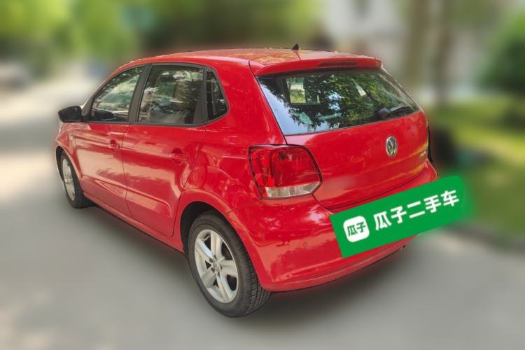 Used Volkswagen Polo 2011 1.6L Automatic ZhiShang Version Rear Left 45 Deg