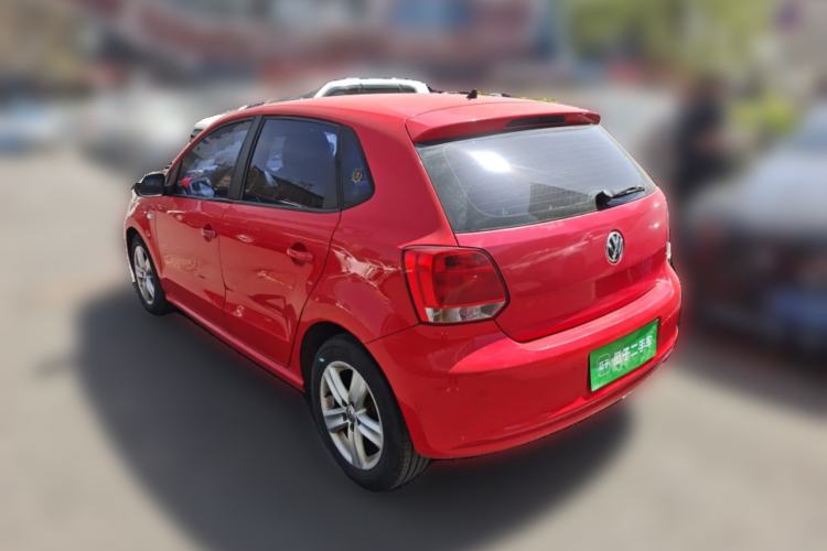 Used Volkswagen Polo 2011 1.6L Manual ZhiShang Edition Rear Left 45 Deg