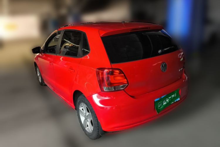Used Volkswagen Polo 2011 1.4L Manual ZhiLe Edition Rear Left 45 Deg