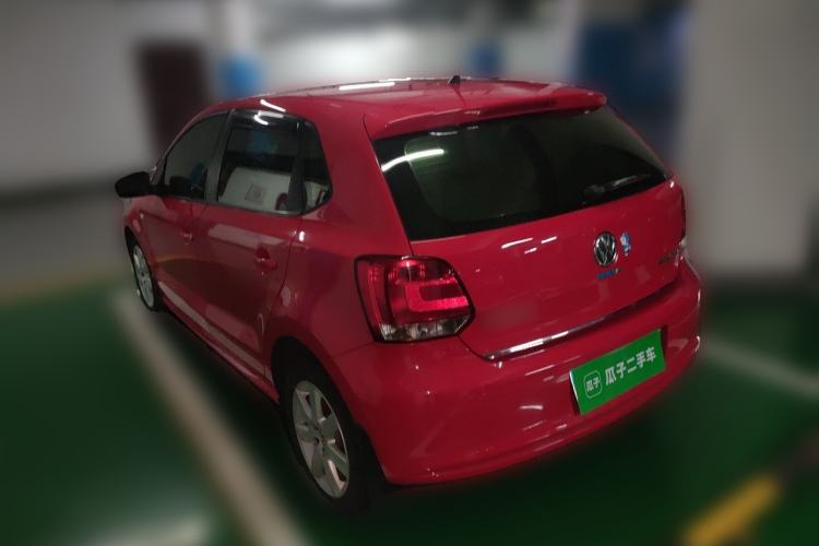 Used Volkswagen Polo 2011 1.6L Automatic ZhiKu Edition Rear Left 45 Deg