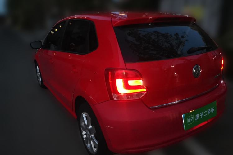 Used Volkswagen Polo 2011 1.6L Automatic ZhiKu Edition Rear Left 45 Deg