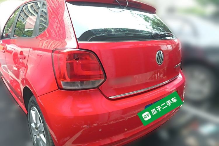 Used Volkswagen Polo 2011 1.6L Automatic ZhiKu Edition Rear Left 45 Deg