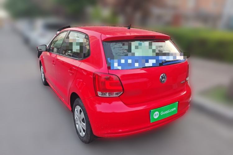 Used Volkswagen Polo 2011 1.4L Manual ZhiLe Edition Rear Left 45 Deg