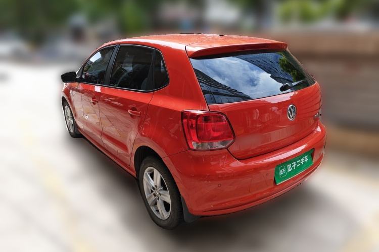 Used Volkswagen Polo 2011 1.4L Automatic ZhiShang Version Rear Left 45 Deg