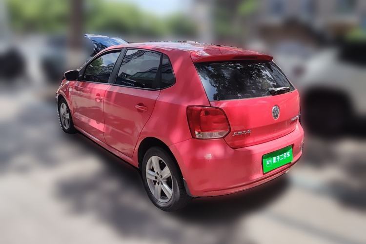 Used Volkswagen Polo 2011 1.6L Automatic ZhiShang Version Rear Left 45 Deg