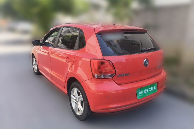 Used Volkswagen Polo 2011 1.6L Automatic ZhiShang Version Rear Left 45 Deg