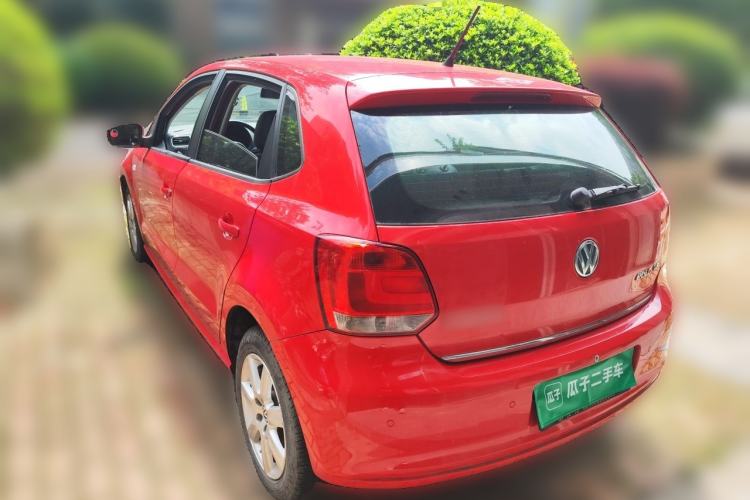 Used Volkswagen Polo 2011 1.6L Automatic ZhiKu Edition Rear Left 45 Deg