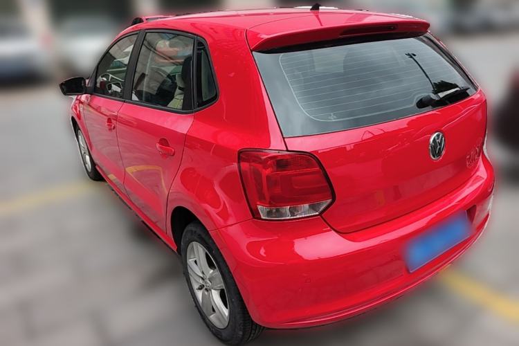 Used Volkswagen Polo 2011 1.6L Automatic ZhiShang Version Rear Left 45 Deg