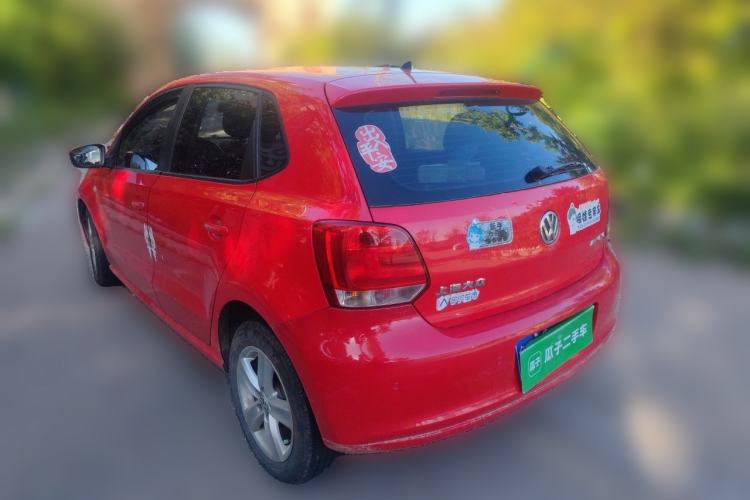 Used Volkswagen Polo 2011 1.4L Automatic ZhiShang Version Rear Left 45 Deg