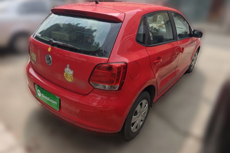 Used Volkswagen Polo 2011 1.4L Manual ZhiLe Edition Rear Right 45 Deg