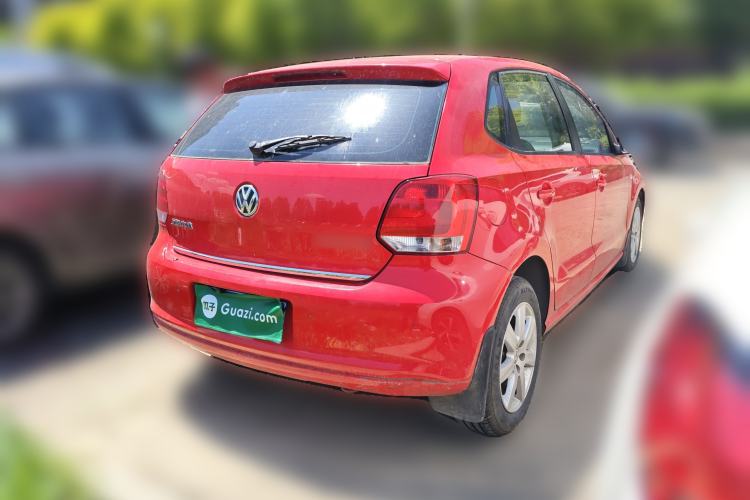 Used Volkswagen Polo 2011 1.6L Automatic ZhiKu Edition Rear Right 45 Deg