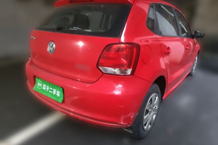 Used Volkswagen Polo 2011 1.4L Manual ZhiLe Edition Rear Right 45 Deg