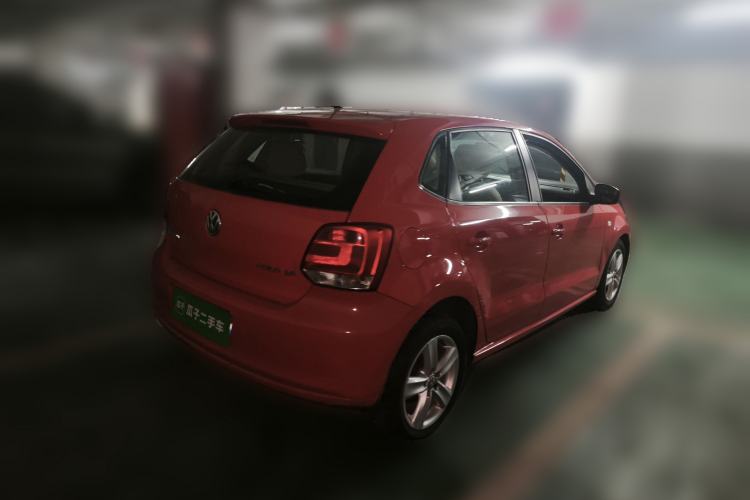 Used Volkswagen Polo 2011 1.6L Automatic ZhiShang Version Rear Right 45 Deg